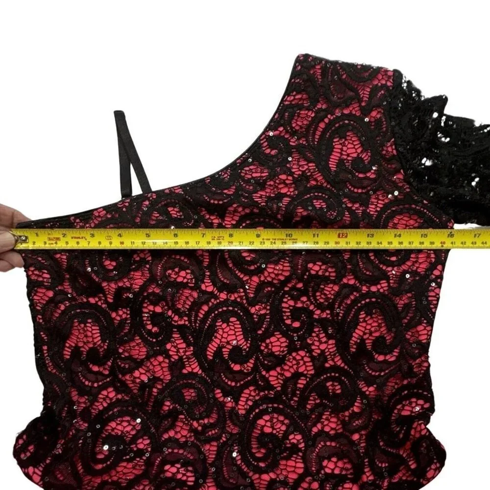REVOLUTION Dance Costume Dress‎ Leotard Tutu Girls XXLC Black Pink Ballet Tap